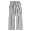 Maiyifu-GJ Men's Loose Fit Dress Pant Classic Casual Wide Leg Suit Pant Solid Color Lightweight Business Trousers Streetwear (Light Grey,3X-Large) view 1