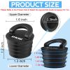 AMURS 12 Pieces Kayak Scupper Plug Kit Scupper Plugs Drain Holes Stopper with Silicone Handle Universal Kayak Plugs for sit on top of Kayak Canoe Boat view 2