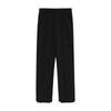 Men's Stylish Loose Fit Pant Baggy Straight Leg Casual Suit Pant Lightweight Business Comfort Trouser (Black,Large) view 1