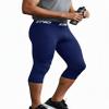 Epic Youth 3/4 Length Compression Tights Or Leggings Blue S view 3