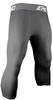 Epic Youth 3/4 Length Compression Tights Or Leggings Grey M view 1