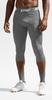 Epic Youth 3/4 Length Compression Tights Or Leggings Grey M view 2