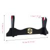 GUIIYLGG Sword Holder Japanese Velvet Padded Katana Stand Samurai Display Rack Support All Tanto Sword yin and yang 1 Tier view 2