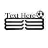 Sinseike Personalized Medal Hanger Holder Display Wall Rack,Custom Name Sports Themed Ribbon Holder (Personalized) view 1