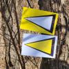 Pro Class Arrows, PCA-Yellow, Race Course Marking Arrow; 150 Pack; 8"x5" (Yellow) view 4