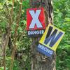 Pro Class Arrows, PCA-DW, Race Course Marking Arrow; 150 Pack; 8"x5" (Danger/Wrong) view 2