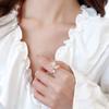 Ring,Open Butterfly Ring Female Fashion Simple and Compact Design Index Finger Ring Personality Temperament Elegant Ring view 3