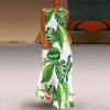 Tropical Hawaii Leaves Palm Tree Women's Sleeveless Dresses Casual Maxi Long Dress Tank Dress Beach Dress M view 2