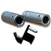 F&F STEEL Power Rack Attachment Pin Adapter Sleeve - 5/8" to 1" - Universal Fitment on Standard 2"x2", 3"x2", and 3"x3" Power Racks, Cages, & Rigs view 1