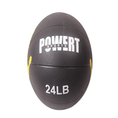 POWERT Medicine Ball Weighted Ball for HIIT Workout, Cardio Fitness Exercise & Physical Therapy (G-24 lbs)