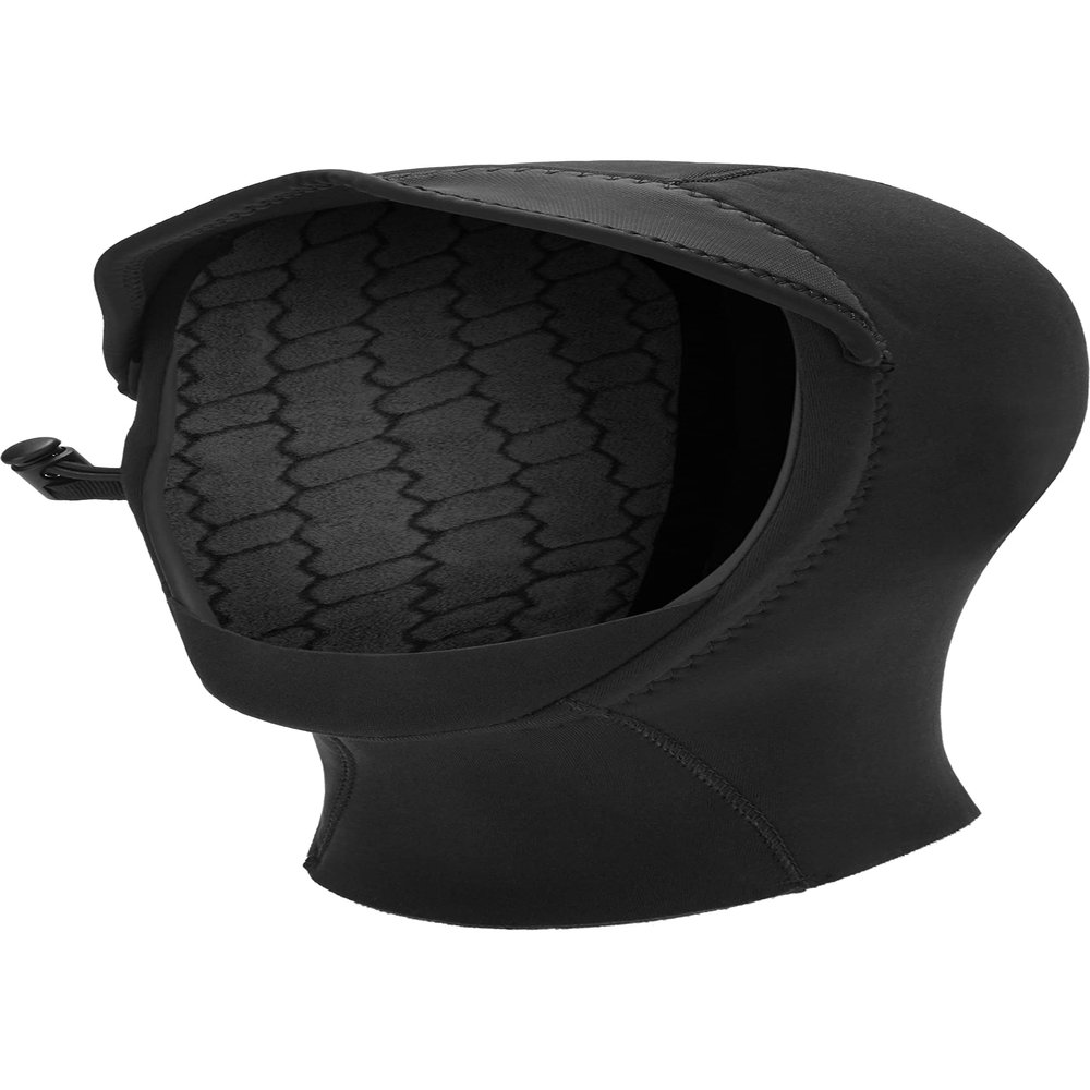 Nyord Furno Warm 3mm Wetsuit Hood NYUH3MO01 - Black Size - S