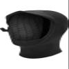 Nyord Furno Warm 3mm Wetsuit Hood NYUH3MO01 - Black Size - S view 1