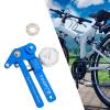 rockible Bike Spoke Tension Meter Measuring Tool Professional Mountain Bike Rim Adjustment Tensiometer Bike Wheel Repair Tool Bike Accessory Portable, Mechanical Meter view 2