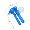 rockible Bike Spoke Tension Meter Measuring Tool Professional Mountain Bike Rim Adjustment Tensiometer Bike Wheel Repair Tool Bike Accessory Portable, Mechanical Meter view 4