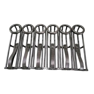Tachiuwa 6Pcs Chinese Billiards Table Slide Track Tool Pool Snooker Parts Accessories Replacement Easy to Install Billiards Table Pocket Rail