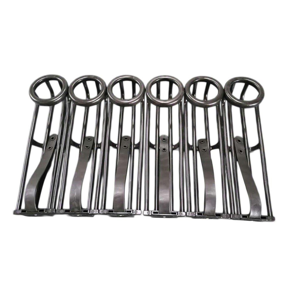 Tachiuwa 6Pcs Chinese Billiards Table Slide Track Tool Pool Snooker Parts Accessories Replacement Easy to Install Billiards Table Pocket Rail