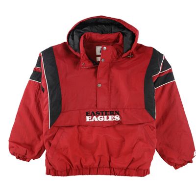 STARTER Mens Eastern Eagles Jacket, Red, XXXX-Large