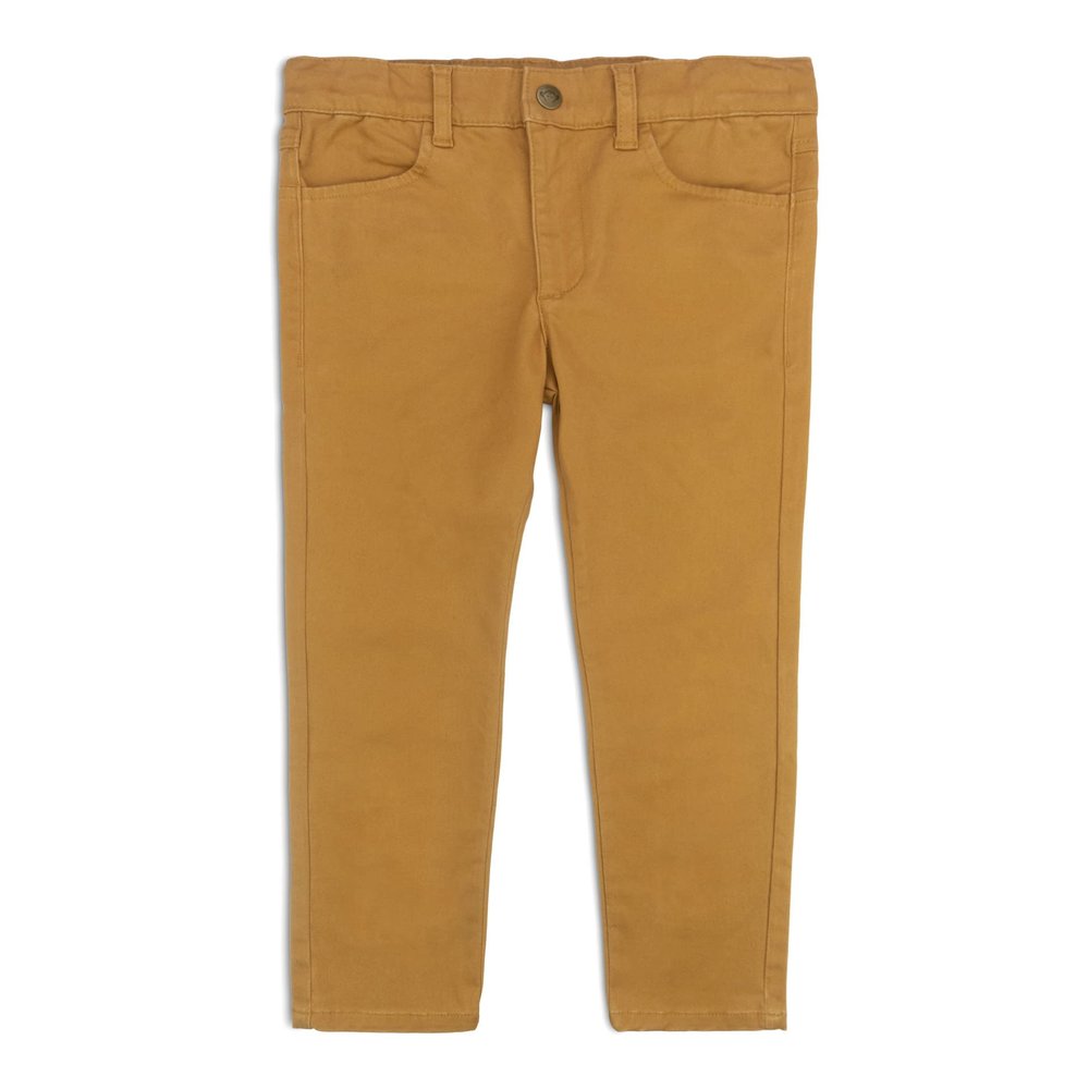 Appaman Kids Boy's Skinny Twill Pants (Toddler/Little Kids/Big Kids) Dark Khaki 12 Big Kid