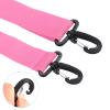 PATIKIL Ski Boot Carrier Strap, Snowboard Boots Carrying Strap Adjustable Shoulder Sling for Ski Boots, Pink view 4