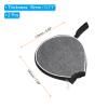 PATIKIL Ping Pong Paddle Case, 2 Pack Table Tennis Racket Case Half Soft Cover Container Bag for Sports Accessories, Grey view 2