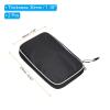 PATIKIL 10.6" x 7" Ping Pong Paddle Case, 2 Pack Table Tennis Racket Case Soft Cover Container Bag for Sports Accessories, Black view 2
