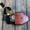 Vintage Antique Finish Brass Marine Military British Prismatic Solid Compass Gratuation Gifting Compass Engraved Birthday Confirmation Compass, Vintage Gift view 3