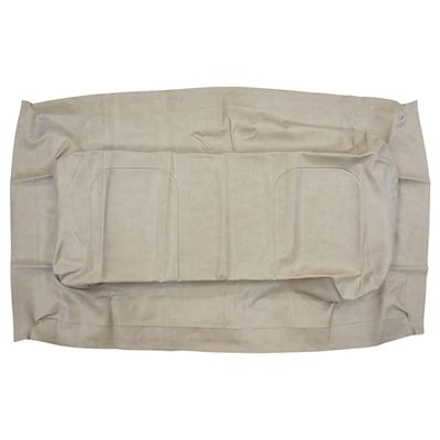 Red Hawk SEAT-0046 Seat Bottom Cover, Stone Beige Compatible with/Replacement for E-Z-GO RXV 2016 and Newer Golf Carts