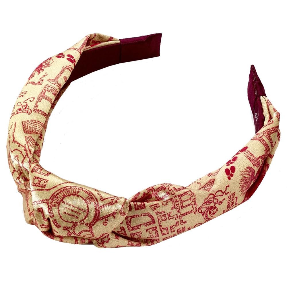 The Carat Shop Official Harry Potter Marauders Map Knotted Headband