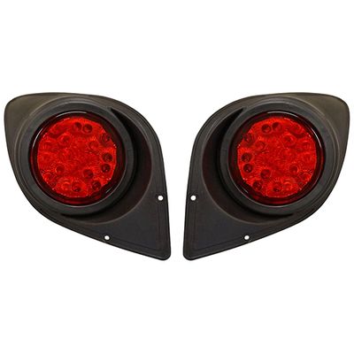 Red Hawk LGT-337 Taillights Compatible With/Replacement For Yamaha Drive 2007-2016 Golf Carts