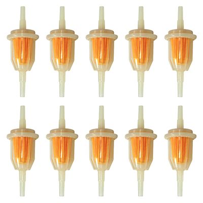 Red Hawk FIL-0014A Fuel Filters Compatible With/Replacement For E-Z-Go RXV, TXT 1994, Club Car 1992, Yamaha G1 1978-1989, G14/16/20-Drive 4 Cy 1994 1013684, 1014522, 102003201 Golf Carts
