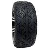 Red Hawk TIR-367 Tire Black, 18" height, VX 215/35-12, Heavy Duty Rubber Tire, 4 Ply Golf Carts view 1