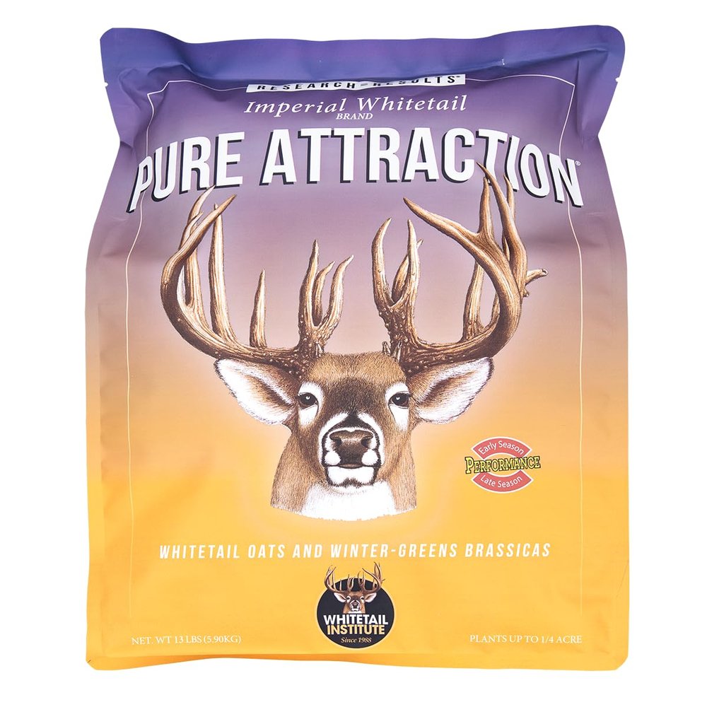 Whitetail Institute Pure Attraction Food Plot Seed .25 Acres or 13 lbs.
