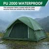 Camping Tent for 2 Person, 4 Person, 6 Person - Waterproof Two Person Tents for Camping, Small Easy Up Tent for Family, Outdoor, Kids, Scouts in All Weather and All Season by Clostnature view 2