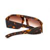 HCHES Goggle Sunglasses Women Steampunk Big Frame Gradient Lens Sun Glasses Female Eyeglass,C4Black,Gray,One size view 3