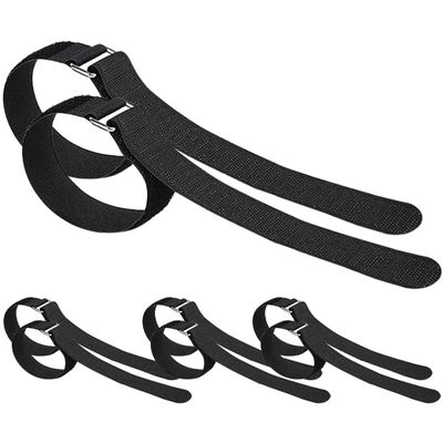 Winter Safety Kit 4 Pairs Non-Slip Crampons Ice Grippers Straps Snow Ice Cleats for Boots