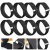 Winter Safety Kit 4 Pairs Non-Slip Crampons Ice Grippers Straps Snow Ice Cleats for Boots view 2