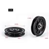 5pcs 50-160MM Universal Bearing Pulley Wheel Cable Gym Equipment Part Wearproof Tool Fitness Equipment (Size : 100mm) view 2