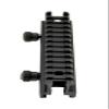 K Kexuan High Profile 13 Pica tinny Slots, Full Size Riser Mount, Hard Anodized, Black view 2