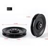 5pcs 50-160MM Universal Bearing Pulley Wheel Cable Gym Equipment Part Wearproof Tool Fitness Equipment (Size : 115mm) view 2