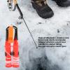Cyrank 2Pcs Ice Safety Picks, Ice Fishing Safety Picks with Whistle Dual Handheld Hammer Outdoor Fishing Tackle Tool for for Winter Hiking(White Rope) view 2