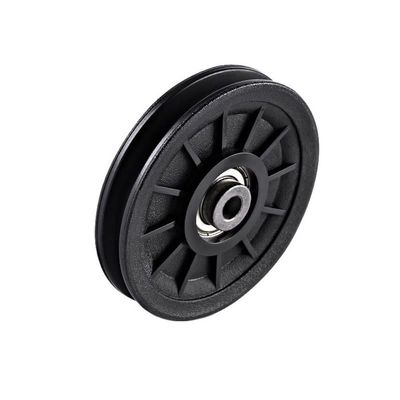 5pcs 50-160MM Universal Bearing Pulley Wheel Cable Gym Equipment Part Wearproof Tool Fitness Equipment (Size : 110mm)