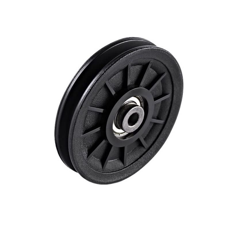 5pcs 50-160MM Universal Bearing Pulley Wheel Cable Gym Equipment Part Wearproof Tool Fitness Equipment (Size : 110mm)