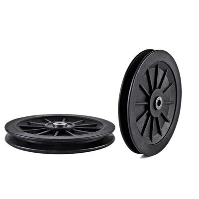 5pcs 50-160MM Universal Bearing Pulley Wheel Cable Gym Equipment Part Wearproof Tool Fitness Equipment (Size : 160mm)
