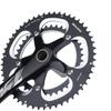 BOLANY 170mm Bike Crankset Double Speed Round 39/53T Chainring 130BCD Hollow Integrated 9S/10S with Bottom Bracket Fit for Road Bike Cranksets view 4