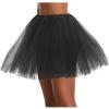 Women Dance Skirts Womens Pleated Short Skirt Adult Tutu Dancing Skirt 3 Layered Green Tutu for Women view 2
