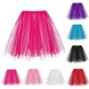 Women Birthday Tutu Outfit Paillette Layered Skirt Skirt Adult 3 Womens Plus Size Tutu Skirts for Women 3X for Leggings view 2