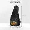 Sea Turtle Sling Bag,Turtle Crossbody Backpack Shoulder Bag Casual Travel Daypacks For Men Women view 3