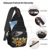 Sea Turtle Sling Bag,Turtle Crossbody Backpack Shoulder Bag Casual Travel Daypacks For Men Women view 4
