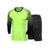 Loodgao Kids Boys Football Goalkeeper Suit Padded Long Sleeve Soccer Jersey Goalie Shirts with Shorts Set Fluorescent,Green 11-13 Years view 1
