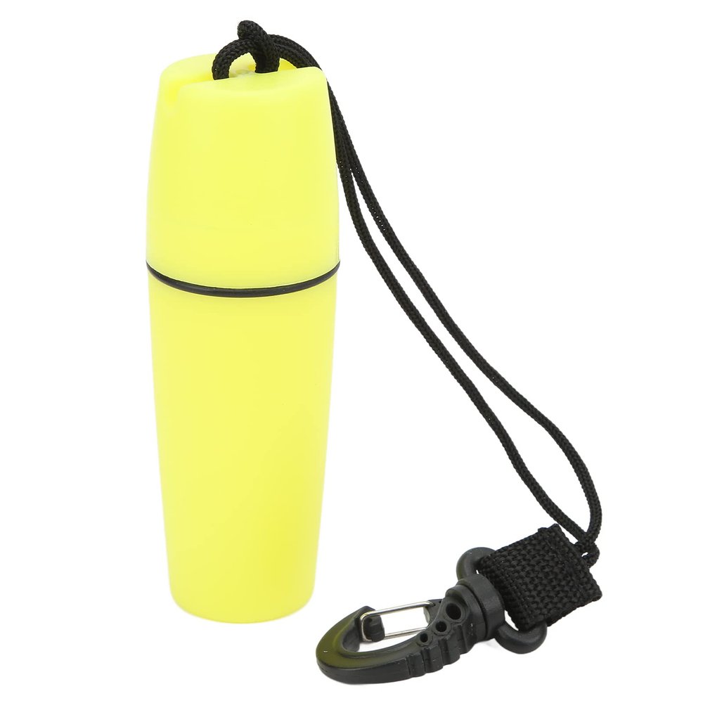 Dry Canister Container Bottle with Hook Rope Portable Kayak Sealed Bottle for Diving